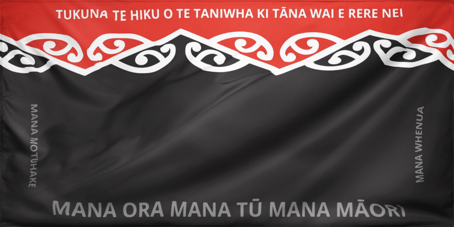 Haki Taniwha Flag Whiti 