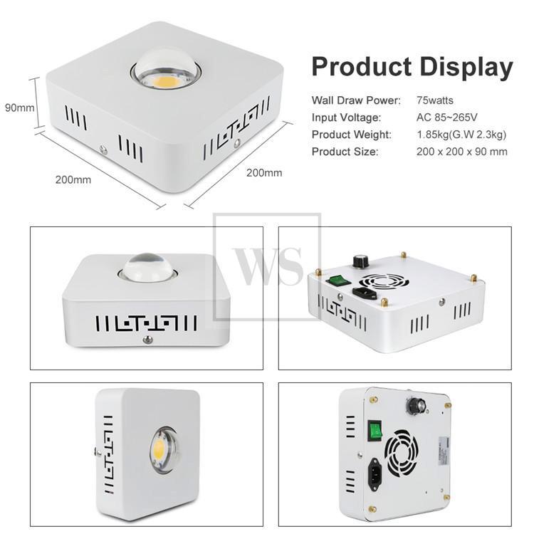E3590WC-200W Hydroponic LED Grow Light Wifi Control LED Lights Whiti Smart Solutions 